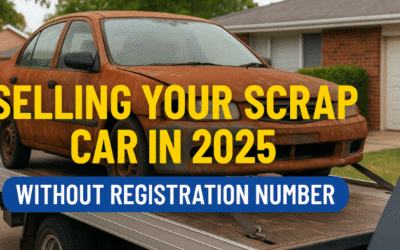 Selling Your Scrap Car in 2025 Without Registration Number?