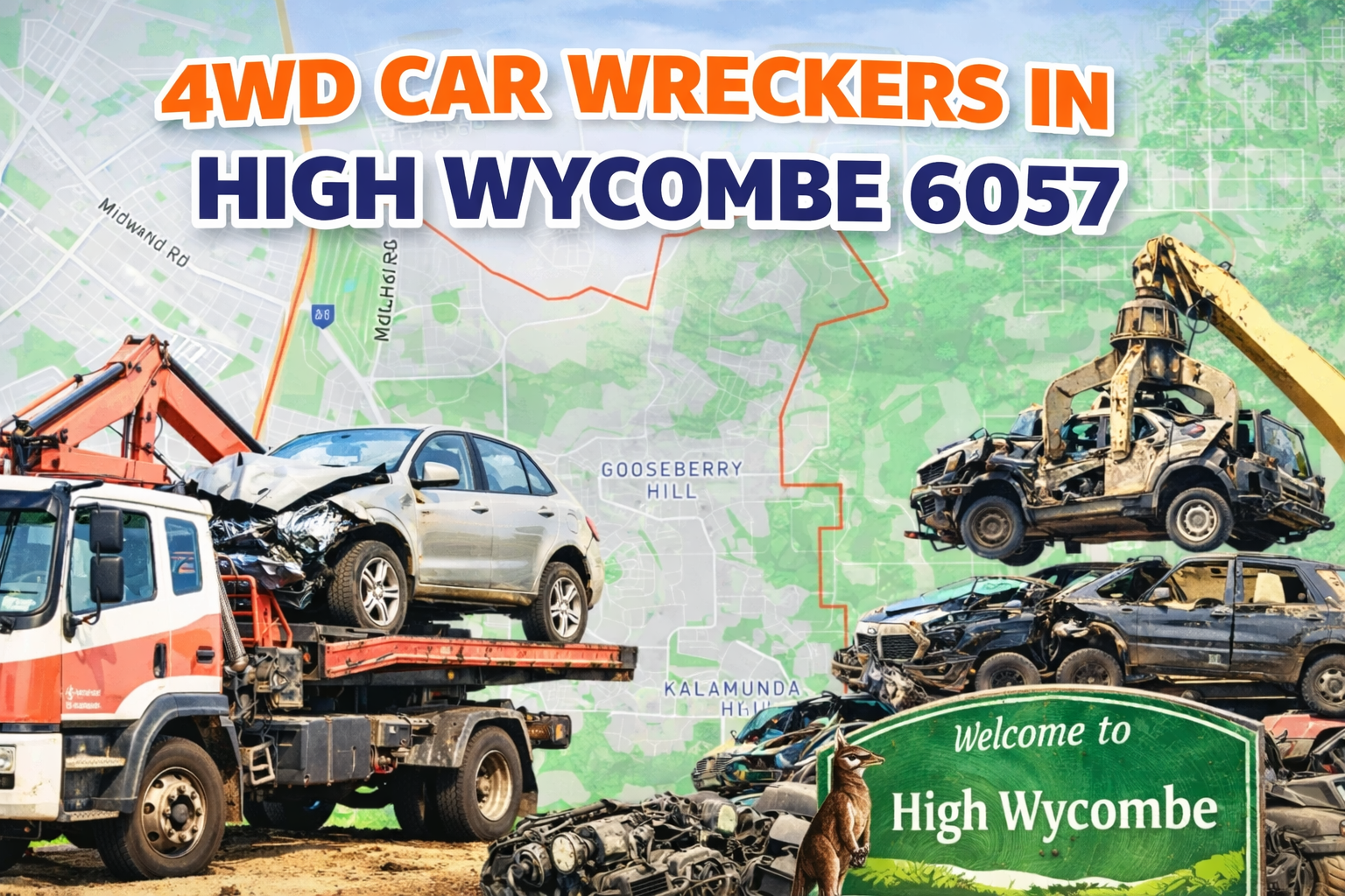 4WD Car Wreckers in High Wycombe 6057